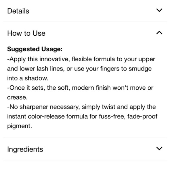 NIB- Stila Smudge Stick Waterproof Eye Liner - Picture 6 of 8